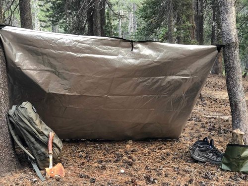 Arcturus Heavy Duty Survival Blanket ??Insulated Thermal Reflective Tarp - 60" x 82". All-Weather, Reusable Emergency Blanket for Car or Camping (Olive Green)