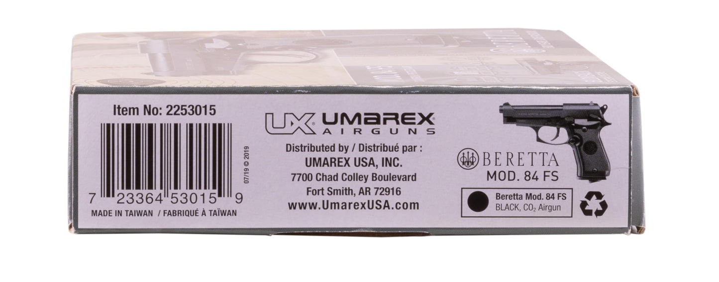 Umarex Beretta MOD. 84FS Compact .177 Caliber BB Gun Air Pistol
