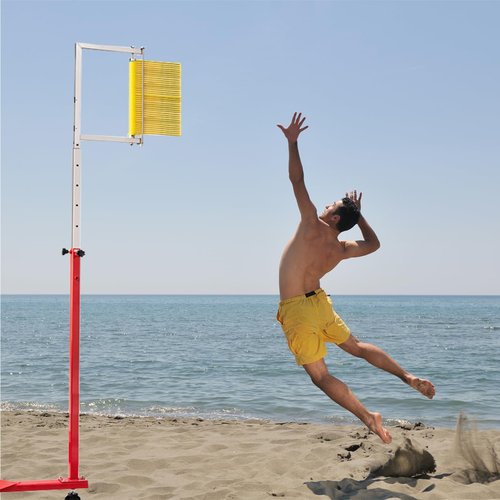 Aplsrhun 5.6-11.8 ft Jump Measurement Tester, Floor Standing Vertical Jump Height Exercise Device, Vertical Jump Measure Stick Pole Tool for Volleyball Slam Dunk Training Aid