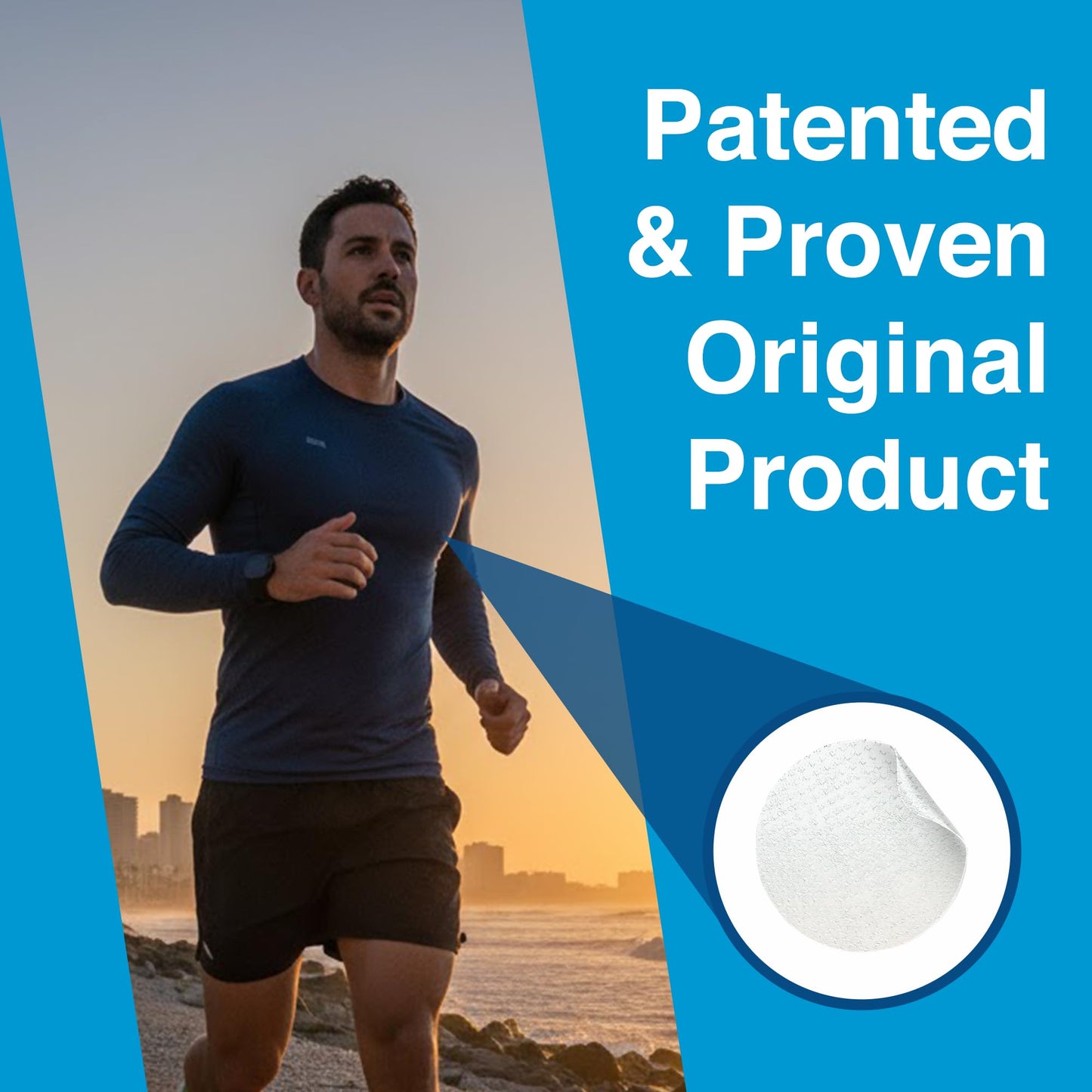 NipEaze - 4pack Value - The Original Transparent Nip Protector - Nipple Chafing Prevention; 62 pairs