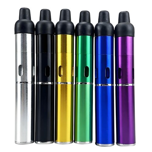 Butane Torch Lighter, FERNBE Metal All-in-One Tube Built-in Detachable Refillable Butane Torch Handheld Lighter (Black)