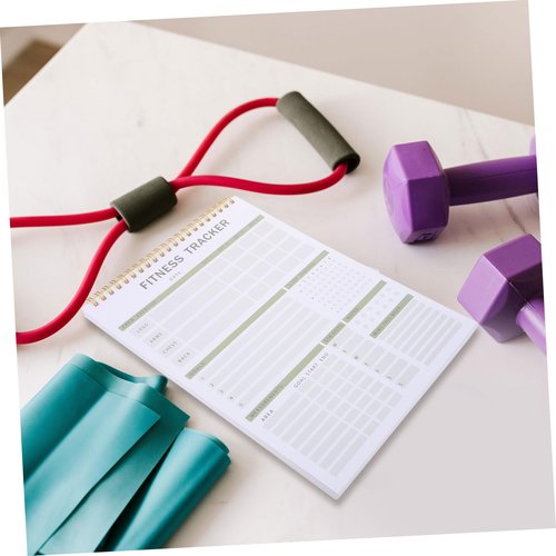DECHOUS Fitness Journal Notebook Workout Tracker Gym Journal Workout Log Book Planner Supplies for Men