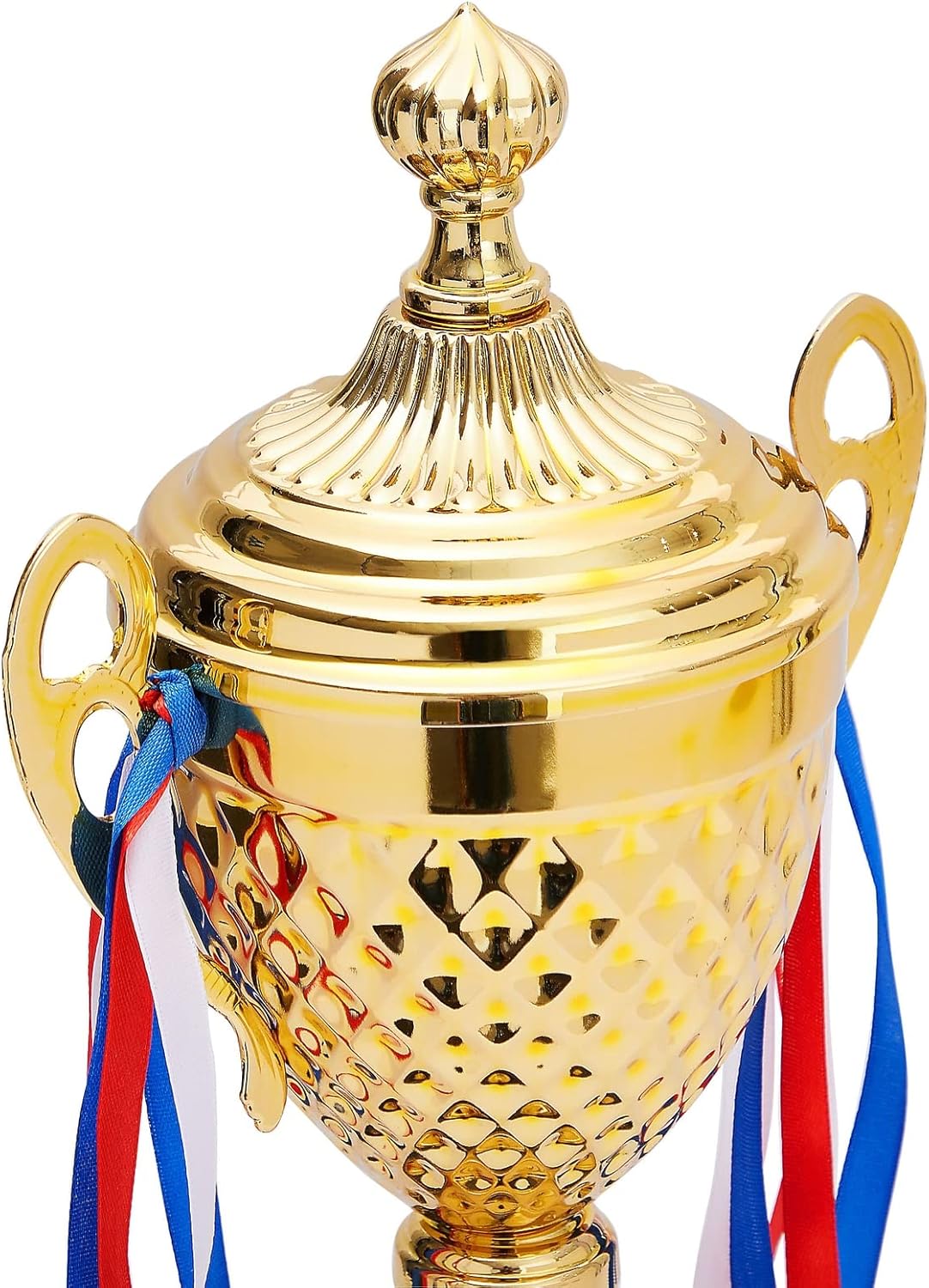 Juvale Large Gold Trophy Cup for Sports Championships, Tournaments, Award Competitions, Spelling Bee (15.2 x7.5 x 4.75 in) - Trophy Award