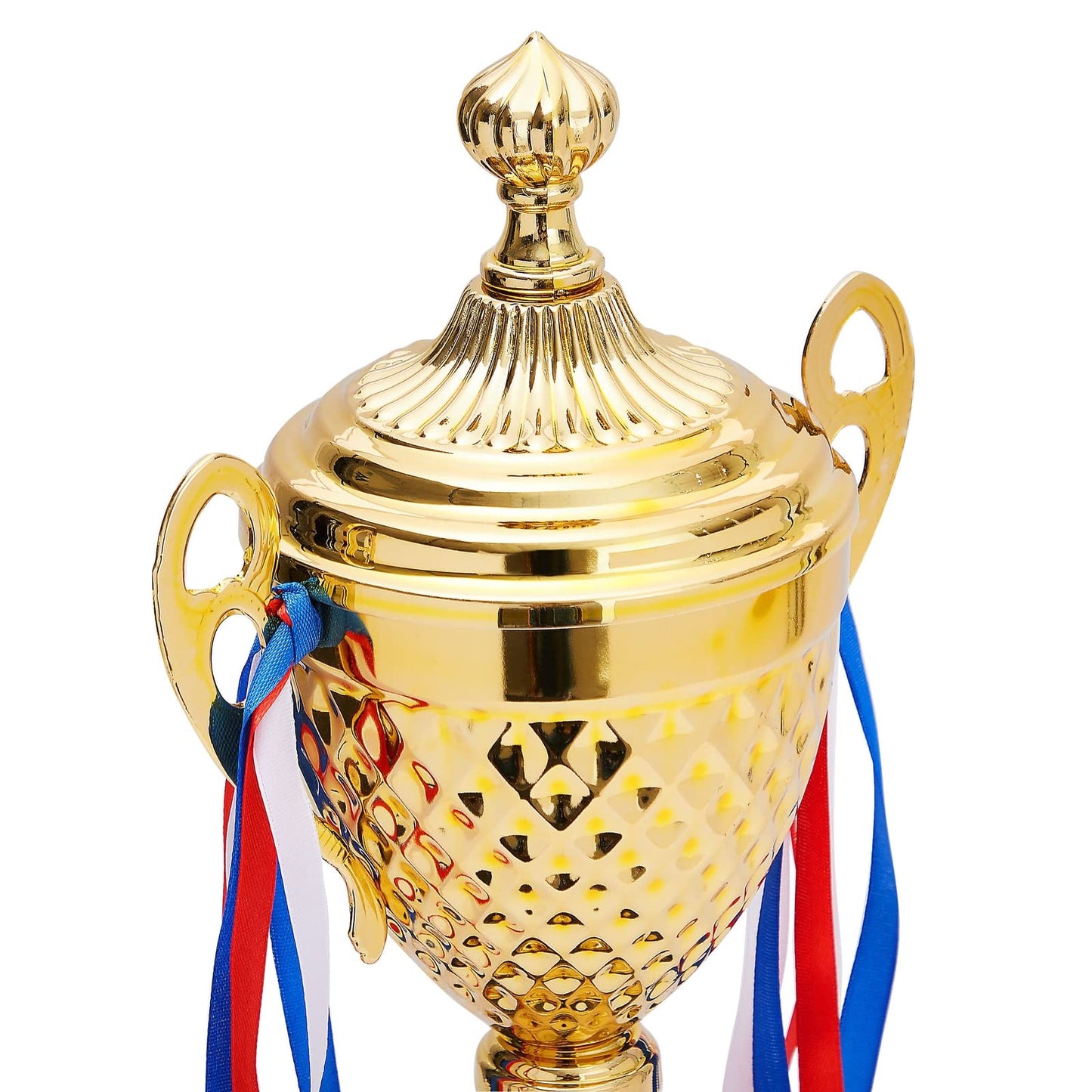 Juvale Large Gold Trophy Cup for Sports Championships, Tournaments, Award Competitions, Spelling Bee (15.2 x7.5 x 4.75 in) - Trophy Award