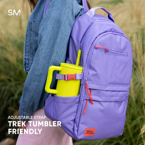 Simple Modern Ellis Backpack for School | Medium 20L Elementary Middle and High School Bookbag for Kids and Teens | Girls and Boys | 80s Mix