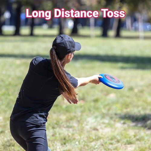 Wham-O Frisbee Heavyweight 200g, 11 Inch Long Distance and Durable Stable Flying Disc for Outdoor Activities and Family Fun - 1 Pack
