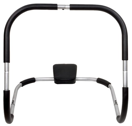 Fitvids Ab Trainer Abdominal Machine Exercise Crunch Roller Workout Exerciser, Black