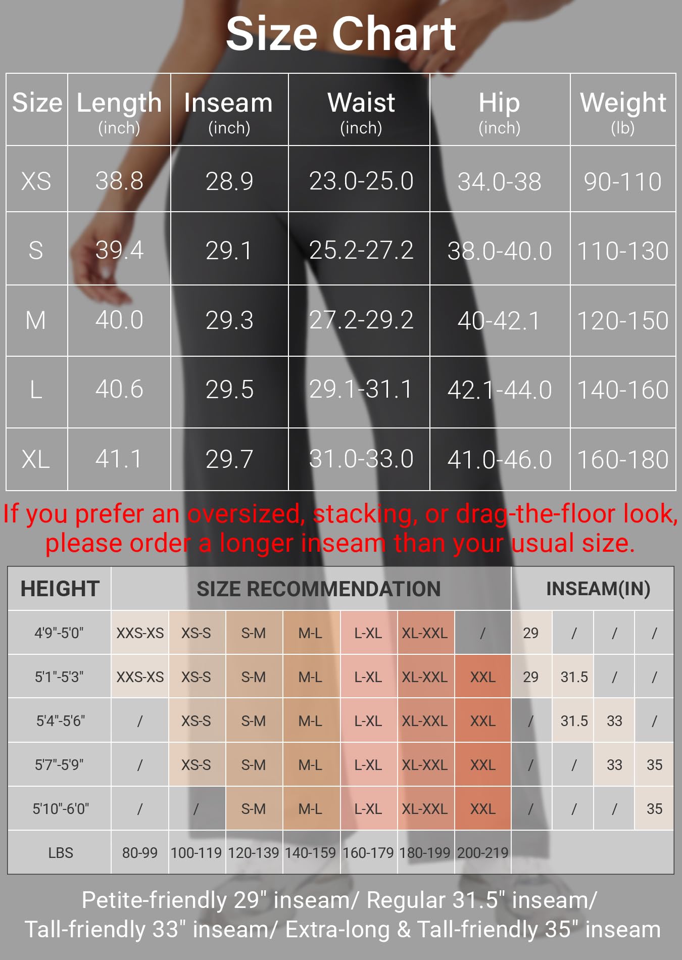 YEOREO Workout Leggings Womens No Front Seam Straight Leggings 29" High Waist Buttery Eddiy Gym Yoga Pants Plum Brown S
