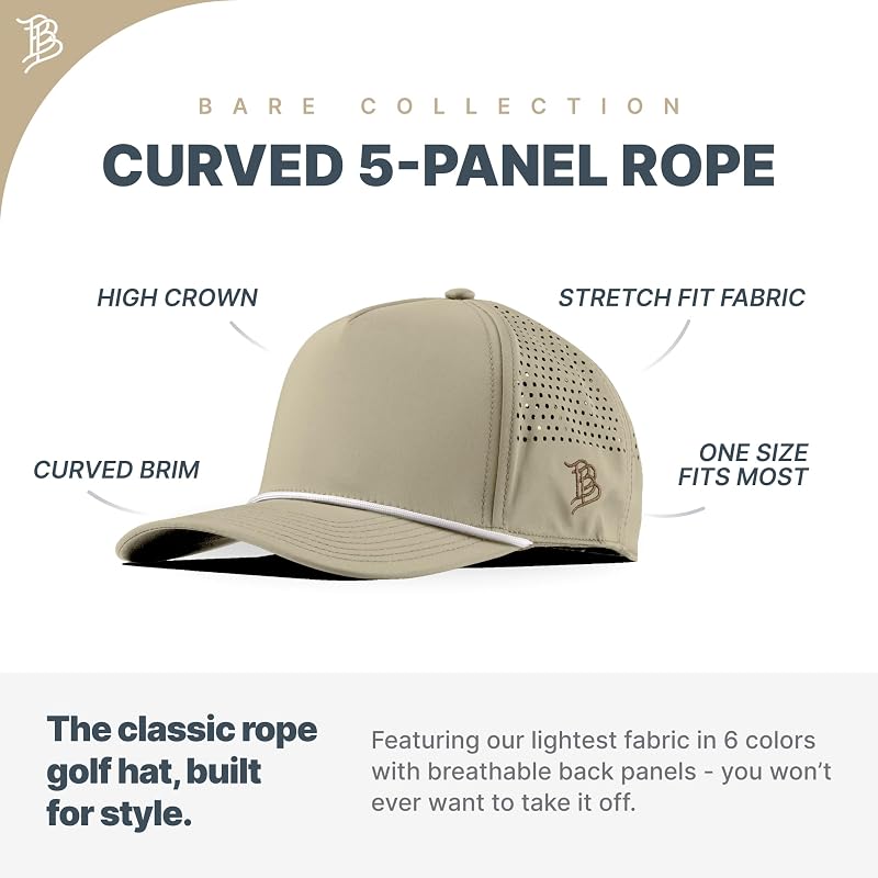 Ohio State Curved Bill Rope Hat - One Size Desert