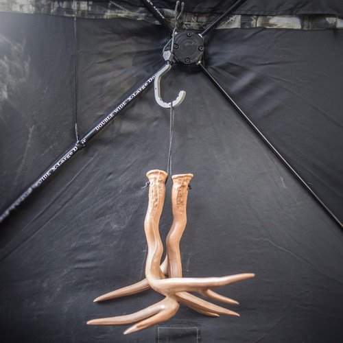 Hawk Hookster | Durable Hunting Accessories Lightweight Compact Portable Universal Fit Non-Slip 2.5" Hanger Hook | Mounts Anywhere | Holds Up to 40 LBS