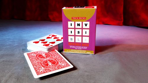 Murphy's Magic Supplies, Inc. Invisible Deck Bicycle Mandolin (Red)