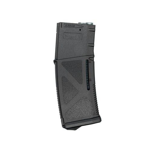 ARCTURUS TACTICAL Airsoft M4 M16 Series Polymer 30/130 Round Transparent Window High Speed Mid-Cap Airsoft Magazine