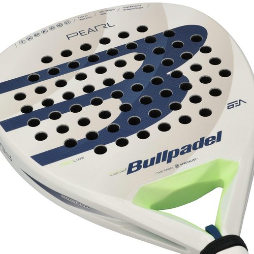 BULLPADEL Padel Racket Pearl Women 2025 | Professional Diamond Shape Pala Padel | Trinamic Technology & Air React Channel | Fibrix Exterior & MultiEva Core | Racket Optimal Power & Precision Control