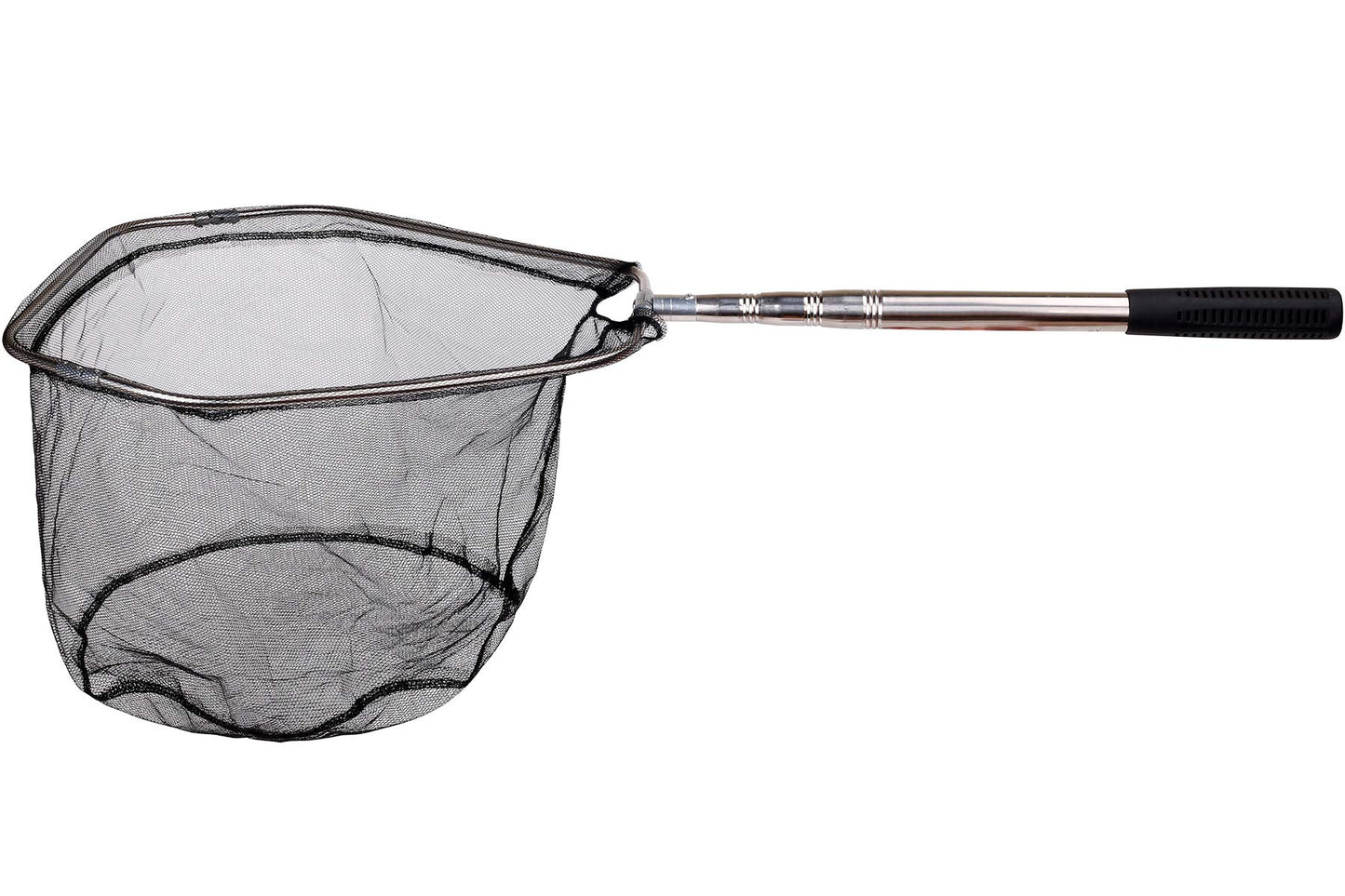 Fishing Landing Net with Telescoping Pole, Strong Stainless Handle Full Extended to 48 Inches