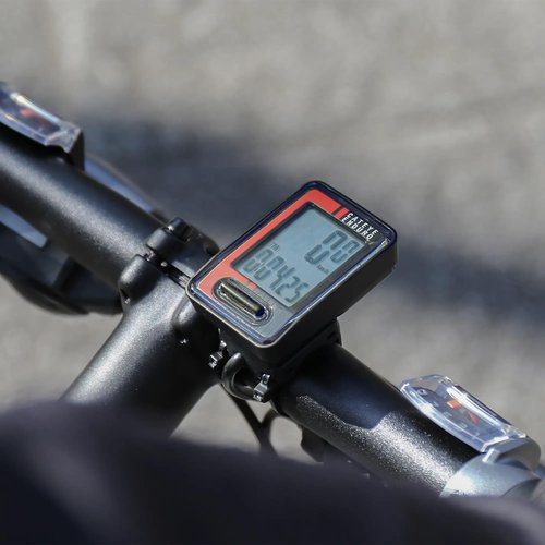 CATEYE Enduro Wired Bike Computer – Speedometer & Odometer, Calorie Tracking, Auto Start/Stop, Heavy Duty Design for Off-Road, MTB, Gravel Bikes (Enduro CPSC)