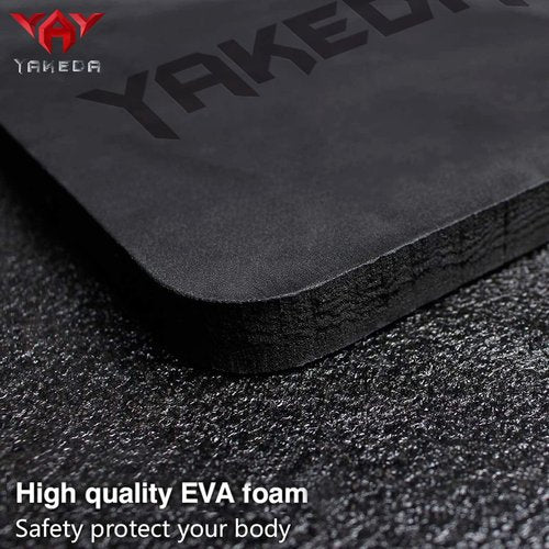 vAv YAKEDA Tactical Airsoft Paintball EVA Vest Inner Liner Foam 10 in x 12 in Black 2 PCS Pad Plates