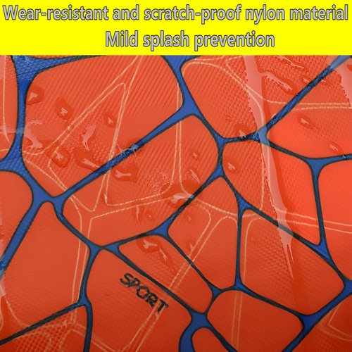 Yoga Mat Bag Backpack, Large Capacity with Multiple Pockets, Orange Geometric Pattern, Scratch-Resistant Nylon，Ladies sports handbag
