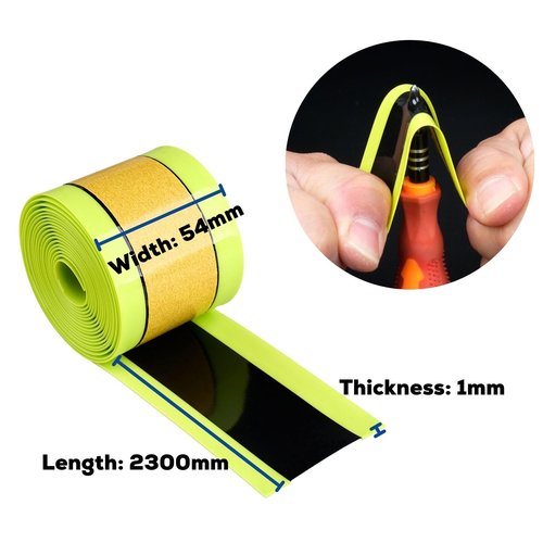 Corki Cycles Fat Bike Tire Liners Tube Flat Protector for 16?™â€?18?™â€?20?™â€?24?™â€?26?™â€?27.5?™â€?29?™â€?Bicycle Tire - Self-Adhesive 2-Pack 54mm