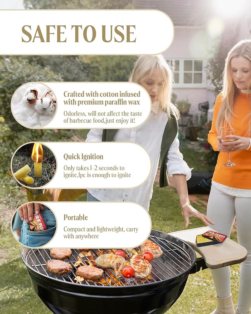 Fire Plugs Fire Starters 24pcs Waterproof Long-Burning Windproof Survival Tools Variation of THIS listing