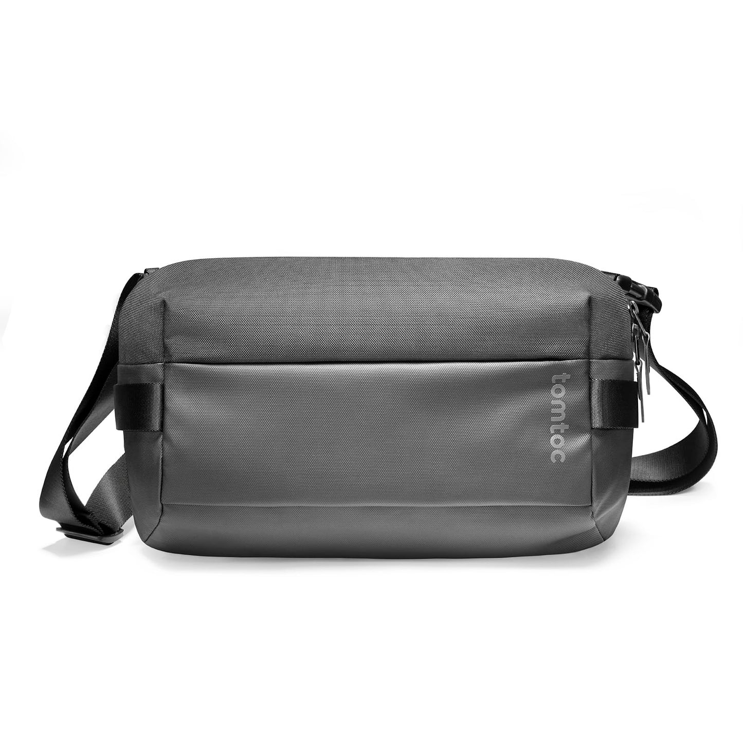 tomtoc 7L Sling bag for 2026 11-inch iPad Air M4/M3, iPad Pro 2025 (M5/M4), iPad (A16), Water-resistant Crossbody Shoulder Bag for Men Women, EDC Casual Chest Pack for Travel, Work, Gym, Sport