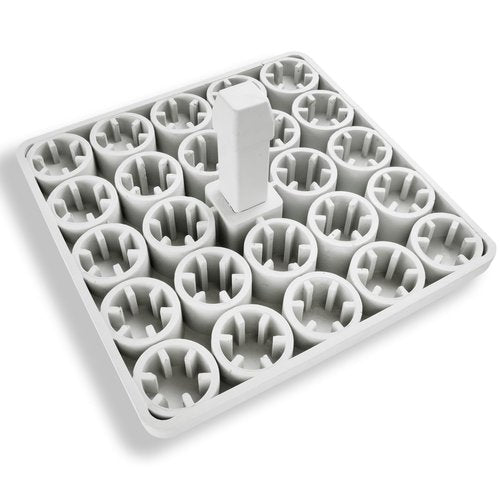 Cannon Sports Pro Style Set of 3 Bases for Baseball and Softball – 15" x 15" Molded Base Set with Waffle Bottom & Anchors - Includes 1st, 2nd, 3rd Base