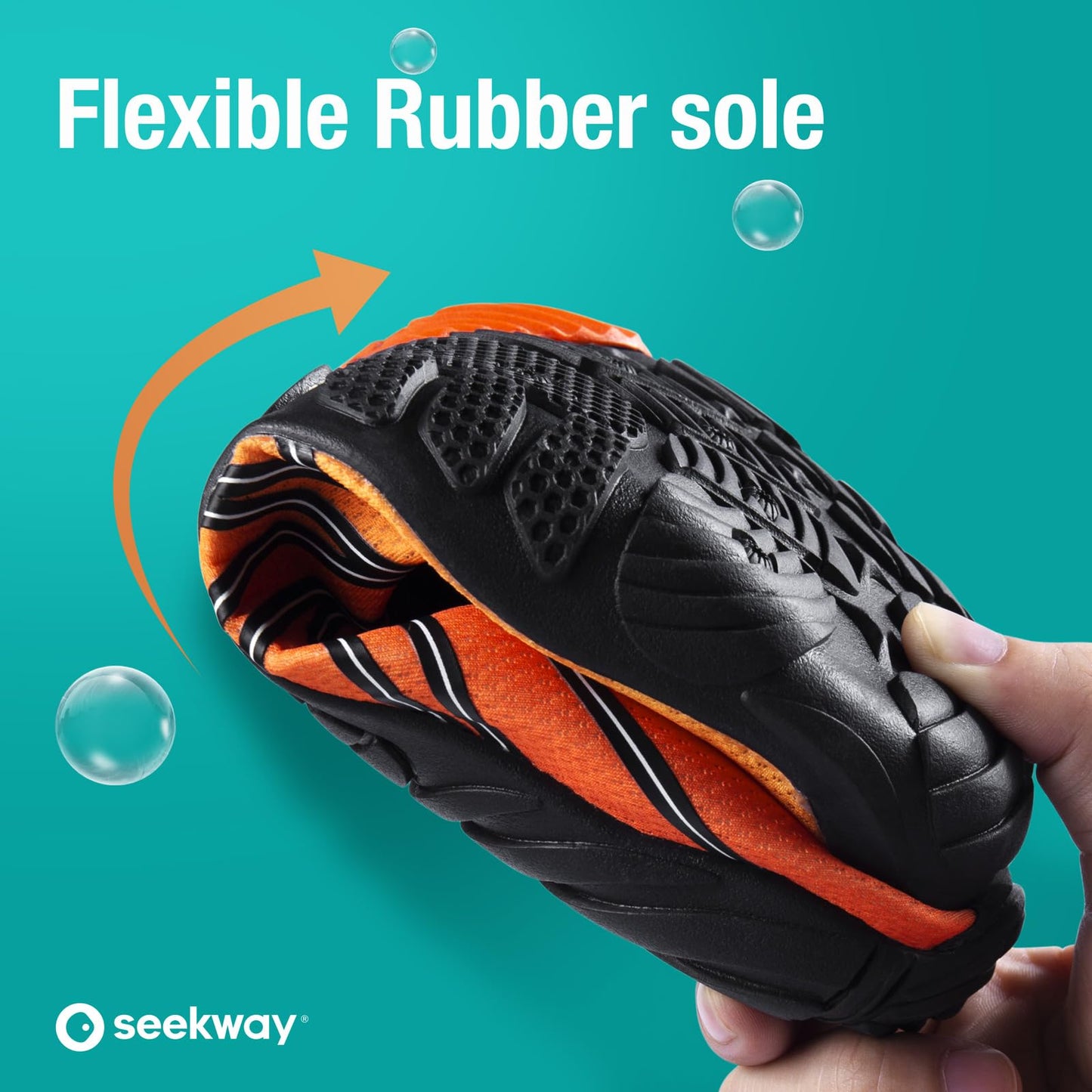 SEEKWAY Water Shoes for Women Adult Quick-Dry Aqua Sock Barefoot Men for Beach Swim River Pool Lake Hiking Kayaking Surfing