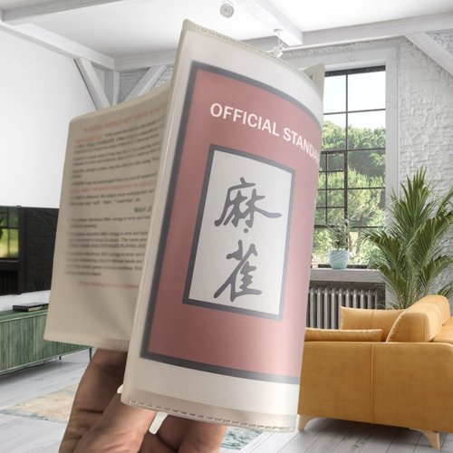 EASYXQ 2pcs Mahjong Card Protector Sleeve Case, Large Plastic Clear Cover Fits (6 1/8”x4 3/4”), Holder Mah Jongg Accessories Gifts 2025
