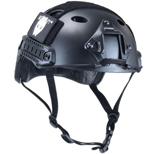 ATAIRSOFT PJ Type Tactical Paintball Airsoft Fast Helmet Black