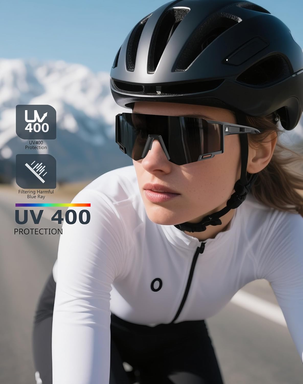 KALIYADI Sports Sunglasses-Men Polarized-Mens-Sunglasses Women: Running Sun Glasses with UV400 for Fishing Cycling