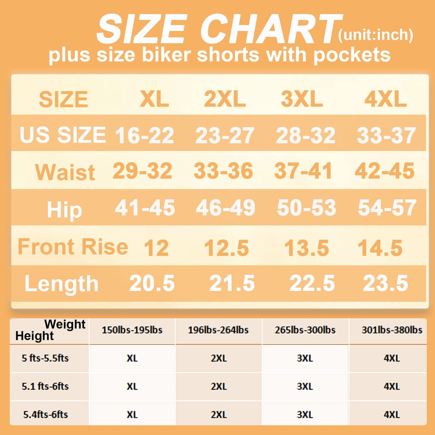 MOREFEEL 3 Pack Plus Size 8" Biker Shorts with Pockets for Women-High Waisted Tummy Control Non-See Through Workout Yoga Shorts
