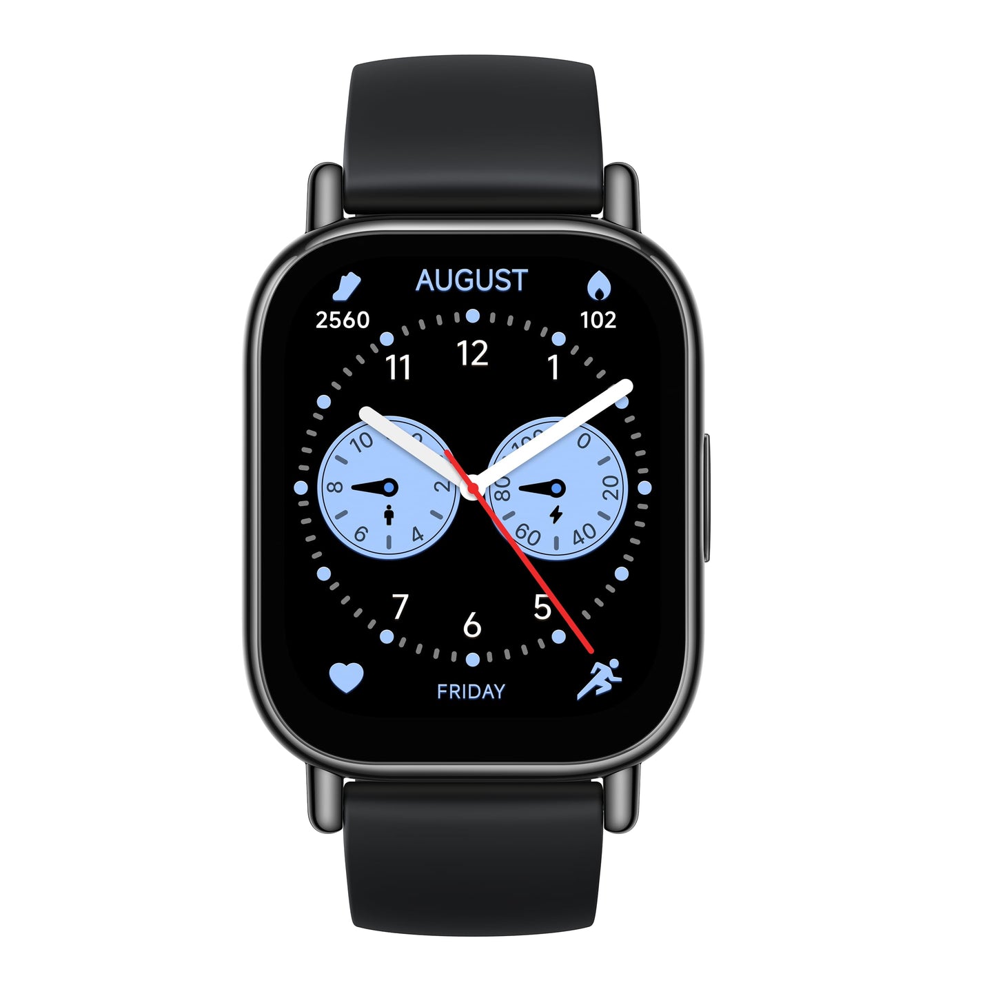 XIAOMI Redmi Watch 5 Lite Global 1.96" Amoled Up to 18 Days Battery GNSS Dual Mic 150+ Workout Modes 5ATM Water Resistance Heart Rate Sensor (Black)
