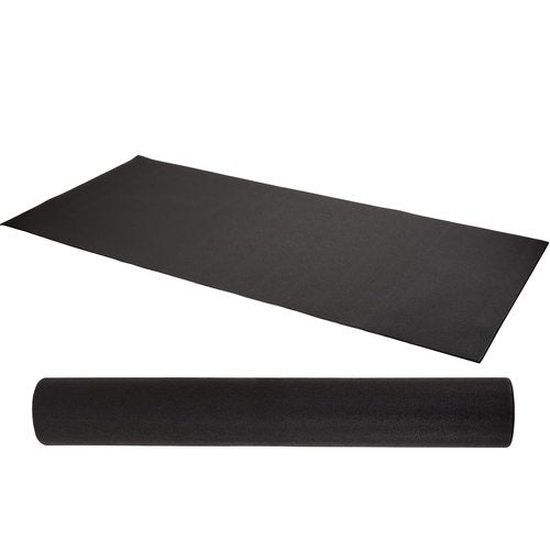 Fitvids High Density Home Gym Treadmill Exercise Bike Equipment Mat, 1/4" Thick, 24" x 48" (2 x 4FT)