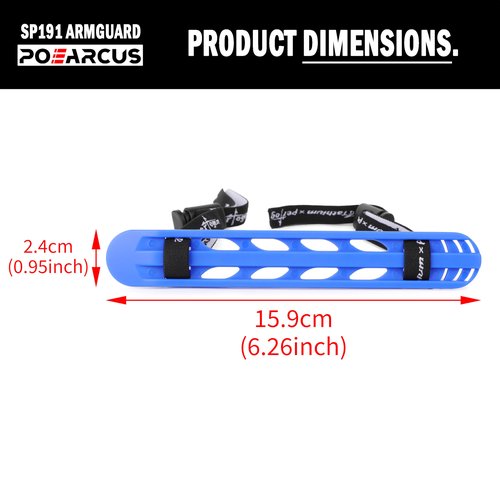 TPU Rubber Archery Arm Guard - Adjustable Protective 2-Strap Arm Guards, Lightweight Hunting Target Shooting Competition for Athletic Accessory