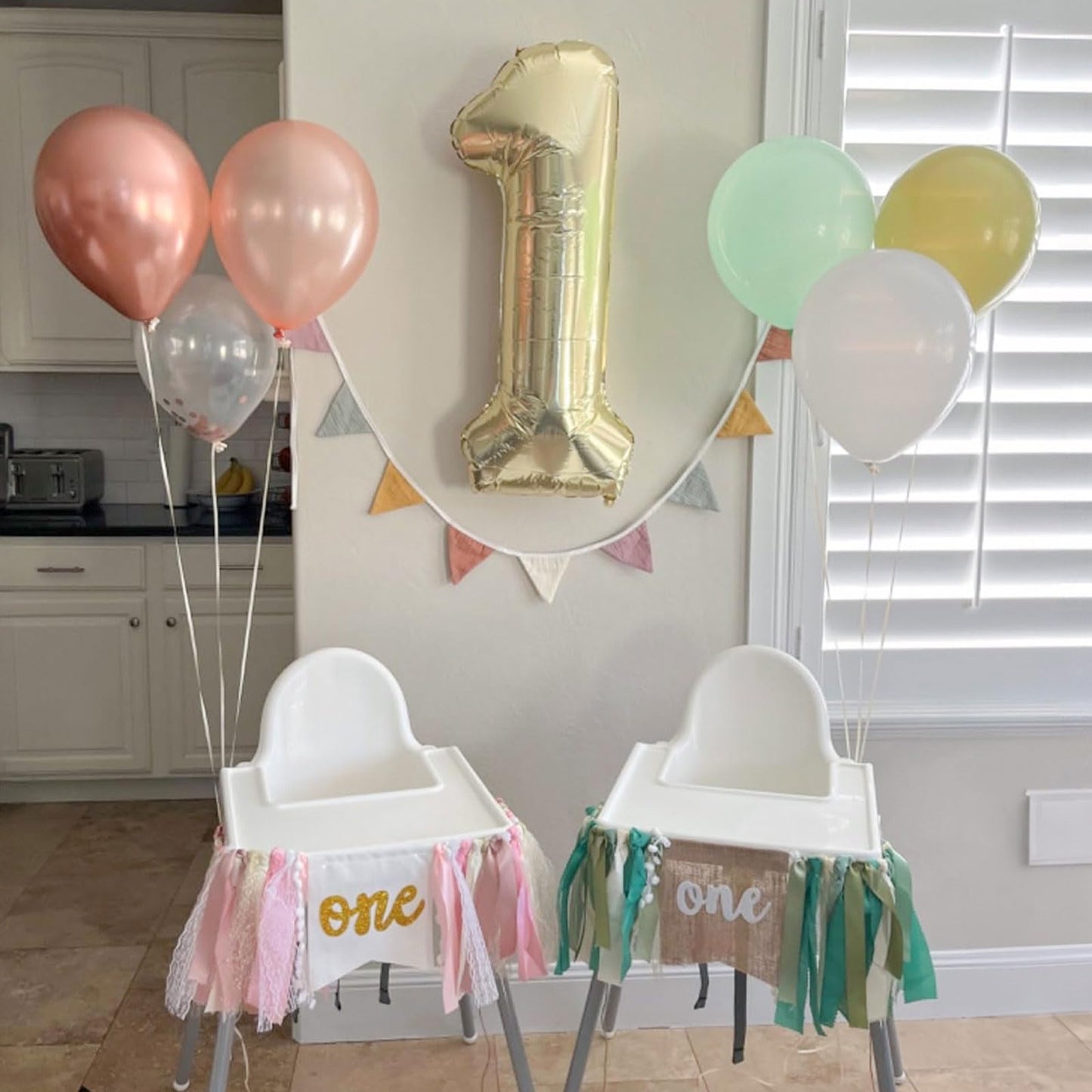 Sage Green Dusty Pink Balloon, 60 Packs 12 Inch Olive Green Retro Pink Balloon, Baby in Bloom Balloons for Girls Women Baby Shower Birthday Floral Fairy Party Woodland Party Decorations