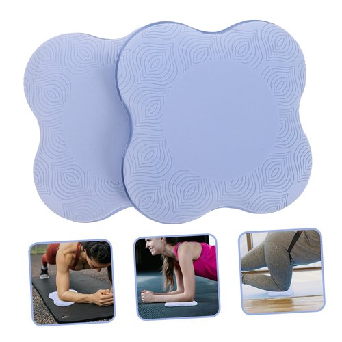LIOOBO 1pair Knee Protection Yoga Mat Enhanced Cushioning Non-slip Knee Pads for Women Elbow Support for Dance Workout Mat for Floor Exercises