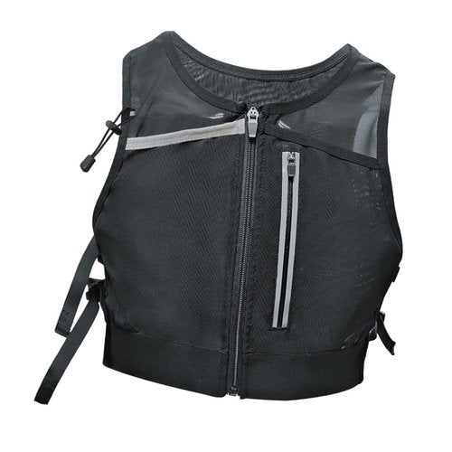 Menolana Running Vest Chest Bag High Visibility Running Gear Reflective Straps Sports Bag for Climbing Cycling Bicycle Riding Jogging