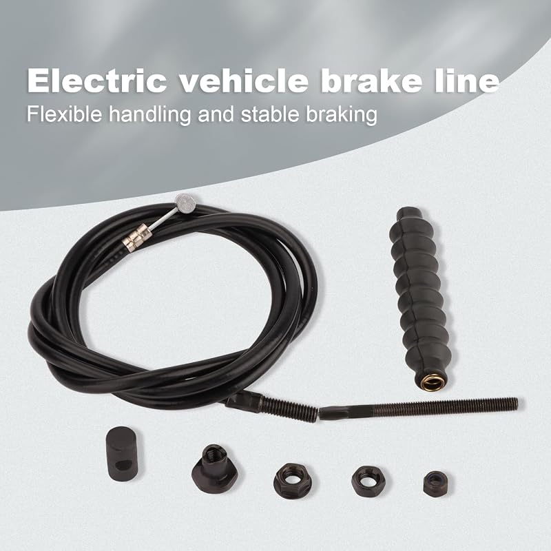 Front Brake Cable for Segway Ninebot Max G30 Electric Scooter - 130cm Steel Cable