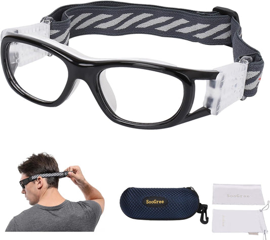 ''N/A'' Kids Sports Glasses Basketball Football Safe Training Goggles Anti Fog 7-12