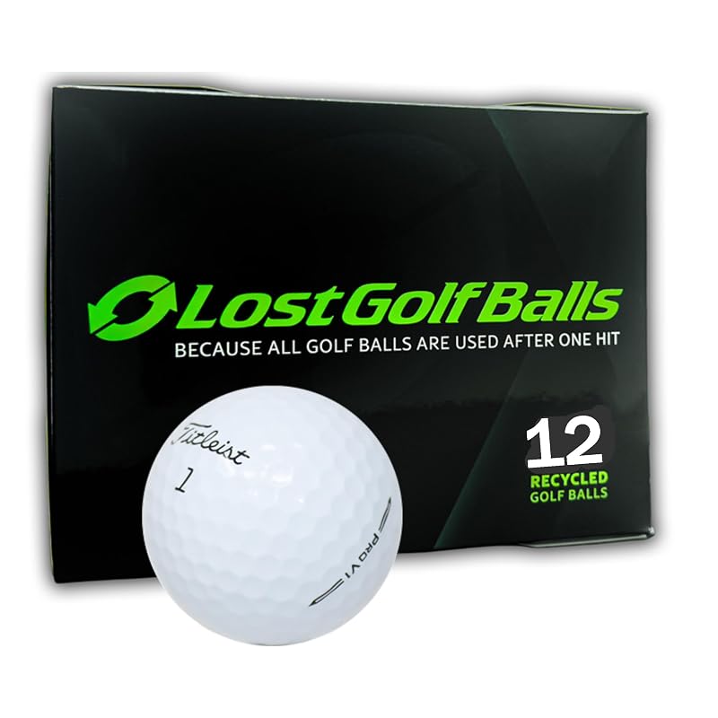 Titleist Pro V1 2023 Refinished Golf Balls – 12 Pack, Tour Distance & Soft Feel