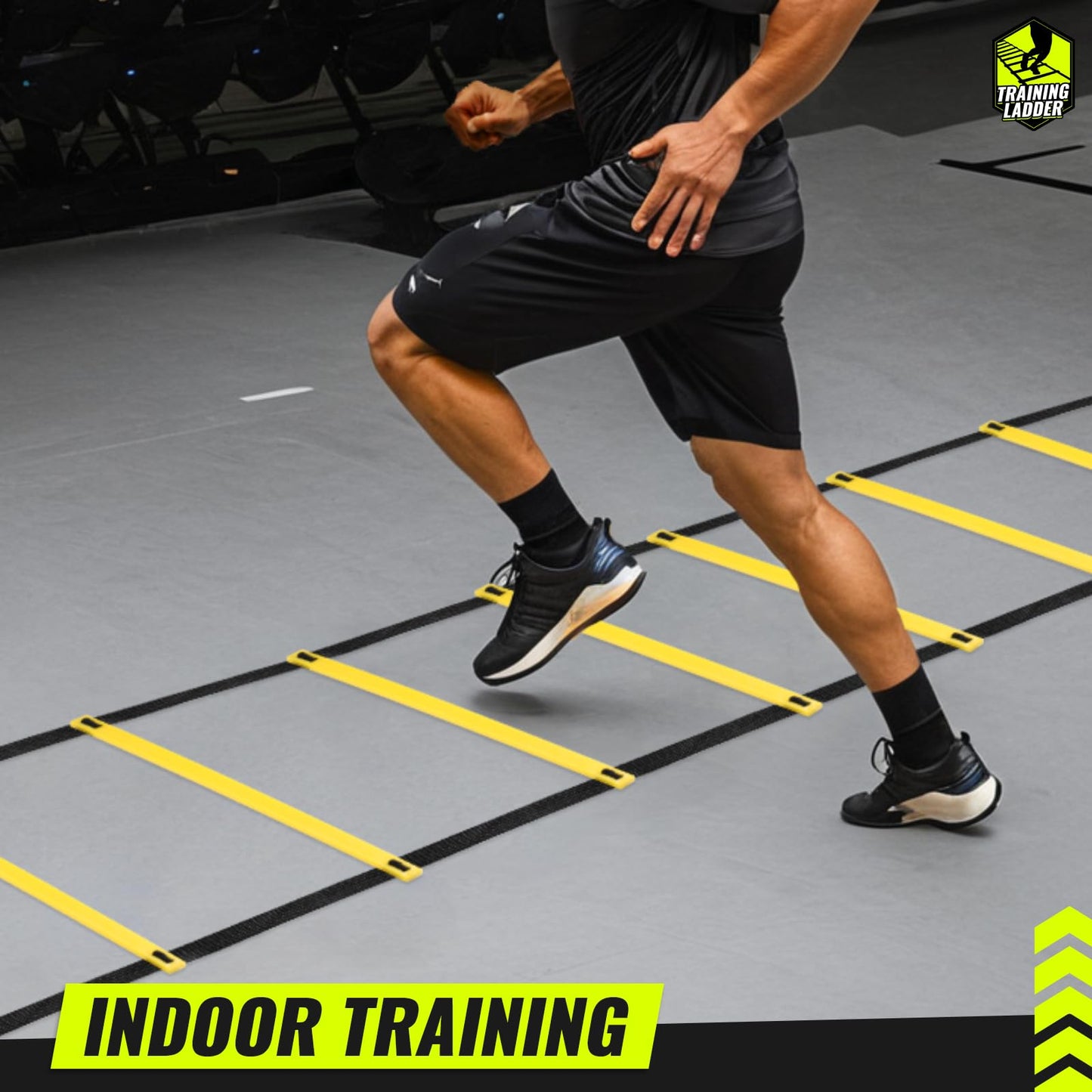 Teenitor 13 Rung Agility Ladder Speed Ladder Training Ladder for Soccer, Speed, Football Fitness Feet Training Carry Bag Agility Training Equipment, Workout Ladder, Sports Agility Ladders