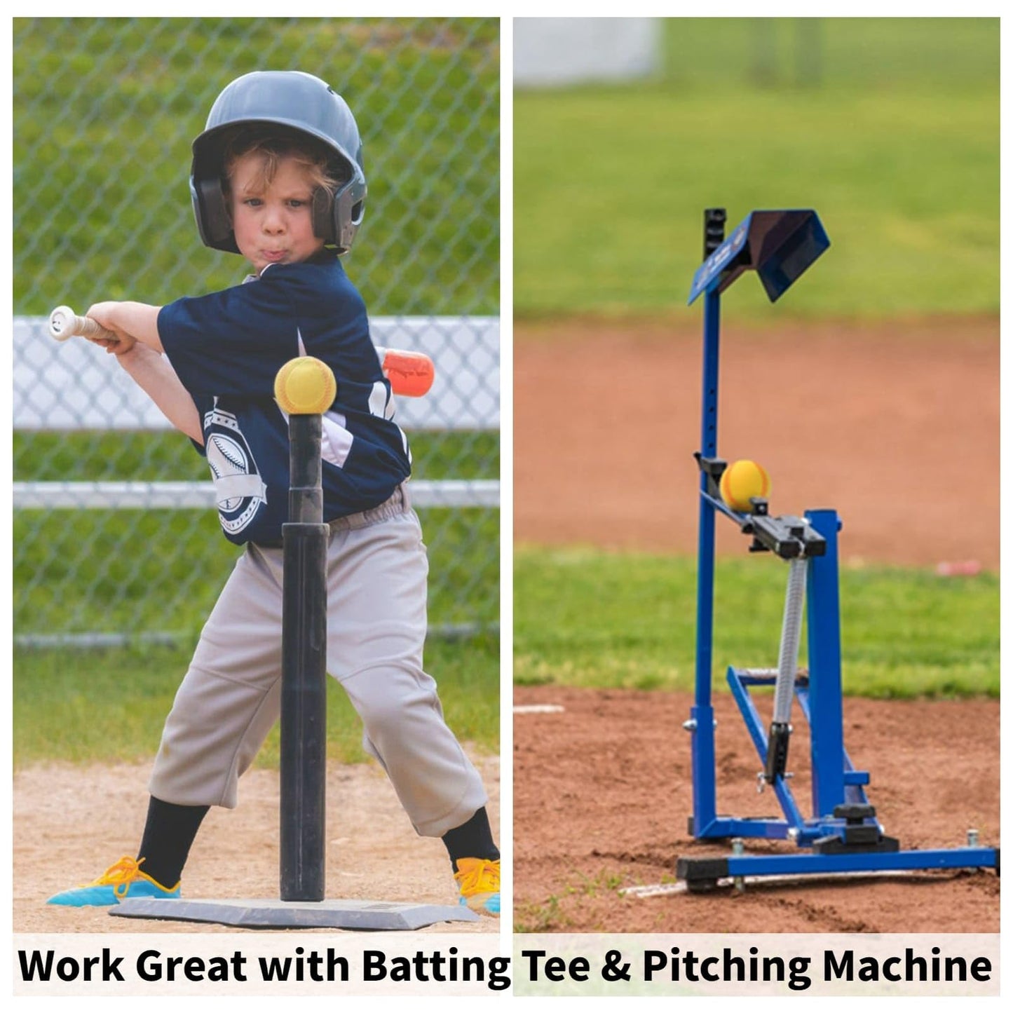 INTOWIND 12 Pack Foam Baseballs Softballs Foam Training Ball for Kids Beginners, 9 inch Practice Baseballs Tballs, Safe Throwing, Catching and Batting Practice