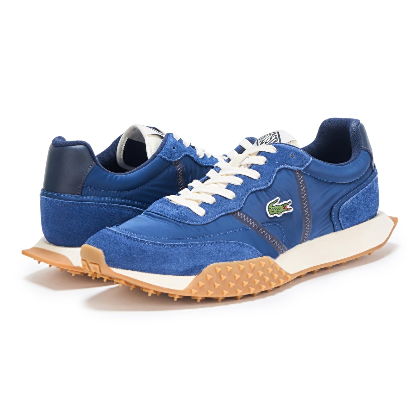 Lacoste Men's L-Spin Deluxe Sneaker, Navy/Navy, 8.5