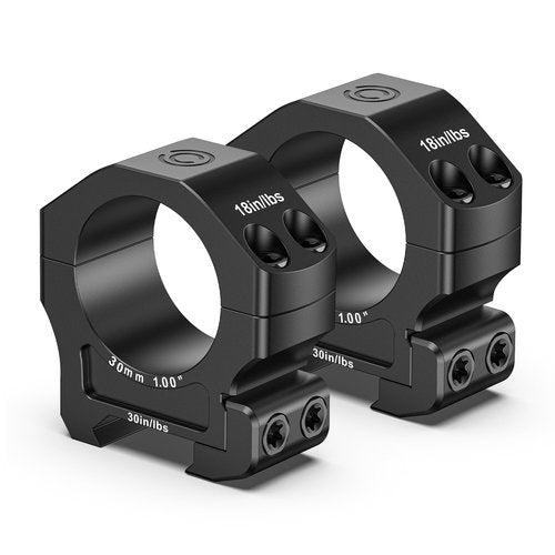 CVLIFE 30mm Scope Rings Mount - 7075 Aluminum Precision Rifle Scope Rings Medium Profile for Picatinny Rails - 2 Pieces