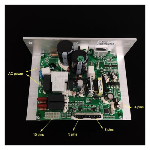 SQJZWOD Treadmill Motor Control Board 1000111476 MLH0910PD .Compatible with Version Fitness TM432 .Compatible with Horizon T202 T203 CT7.1 Treadmill