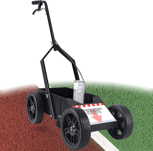 2395000 Striping Machine,Compatible with Rust-Oleum Inverted Marking Spray Paint,Ready-to-Use Parking Line Striper,2"-4" Adjustable Spray Width,for Various Road Surfaces,Parking Lot Striping Machine