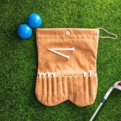 Personalized Golf Ball Bag, Custom Cartoon Character & Name on Golf Shag Bag with 2 Balls, Birthday Gift for Men Women (Cartoon Character)