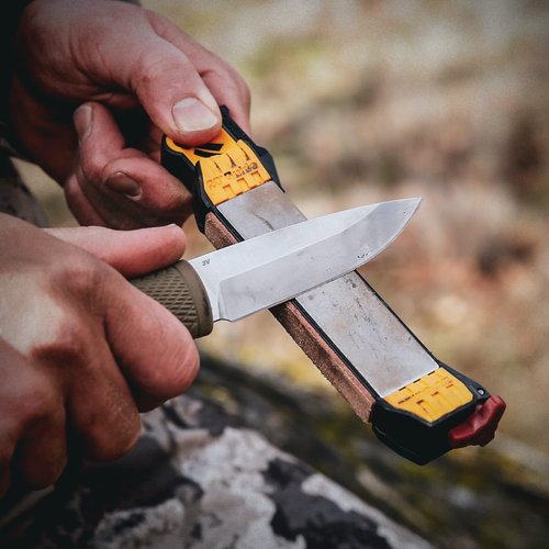 Work Sharp Professional Precision Adjust Elite Set Knife Sharpener combo gift bundle with the Guided Field Knife Sharpener
