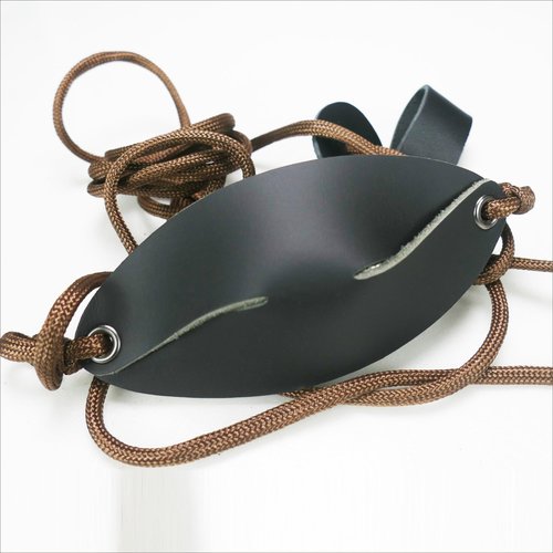 Shepherd Sling Handmade Leather Throwing Old-Fashioned Slingshot Rock Sling Dog Ball Launcher Ball Thrower Dog Tennis Ball Launcher