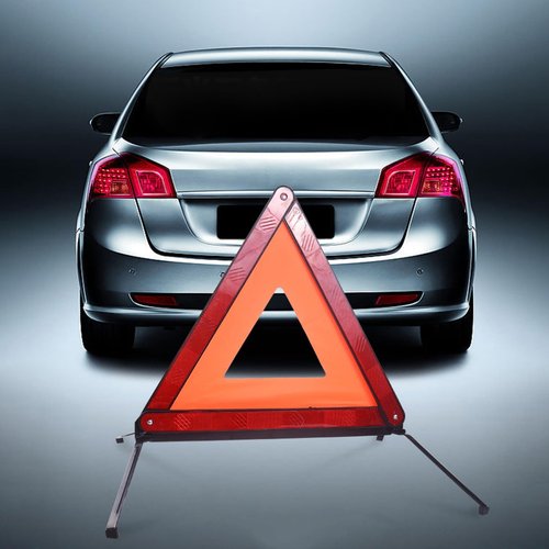 CHENZILIN Car Warning Triangle Tripod Folded Failure Stop Reflective Hazard Reflective Tripod