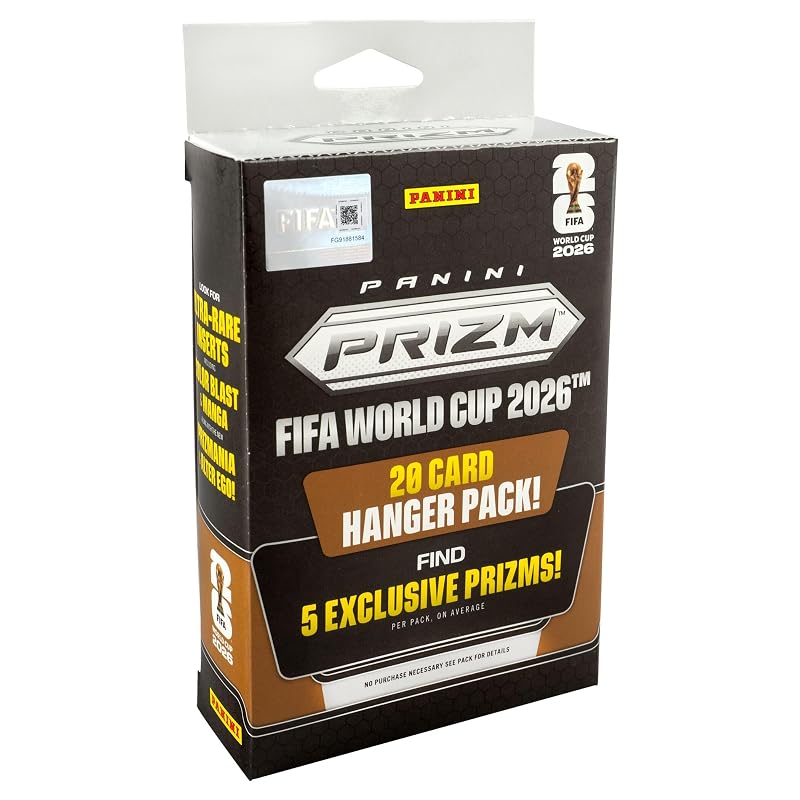 Panini Prizm World Cup Soccer Exclusive Trading Cards Hanger Box